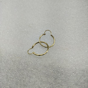 ARRACADAS PAR ORO 14 K 0.7 GRMS (SEMINUEVO)