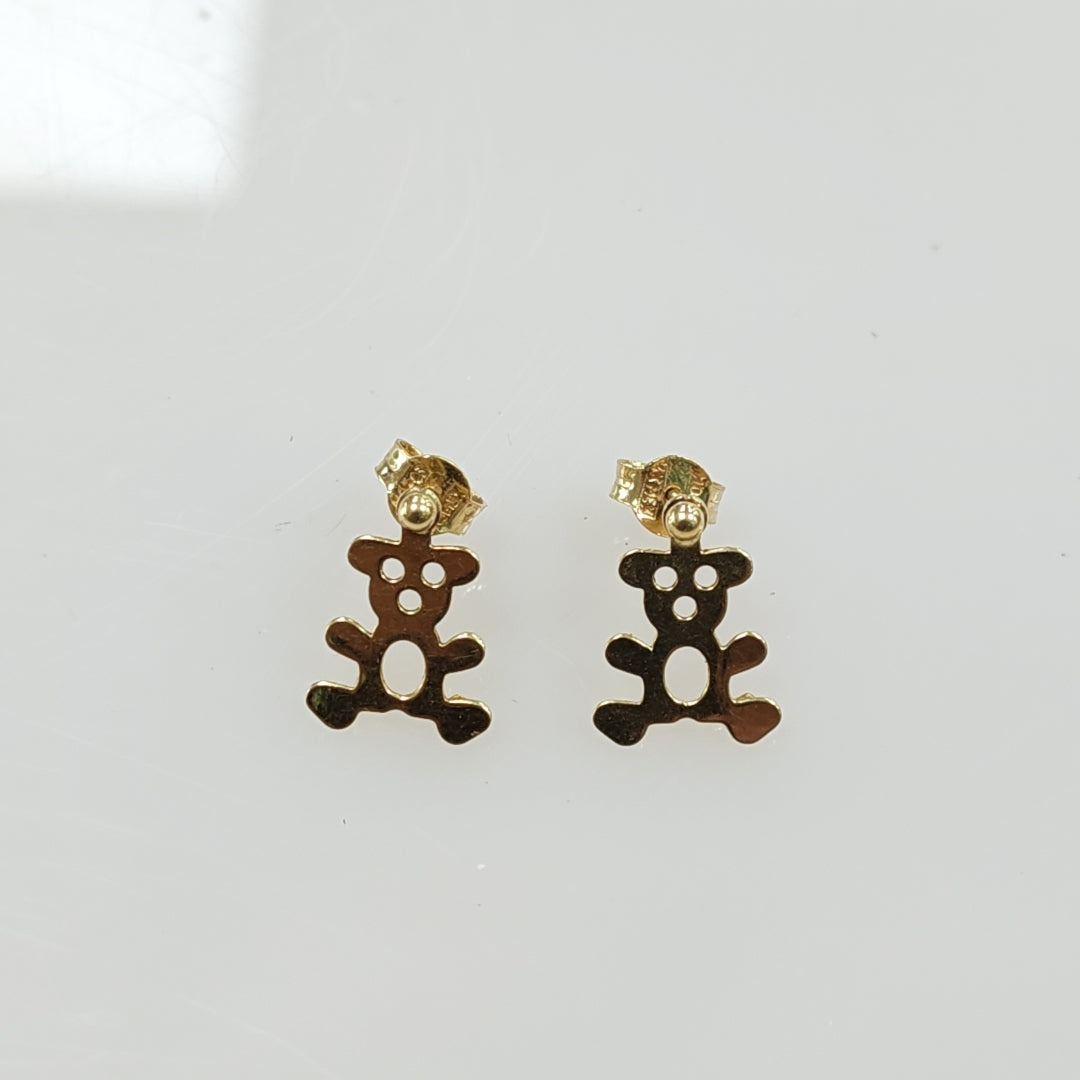 BROQUELES PAR ORO 14 K 1.3 GRMS (SEMINUEVO)