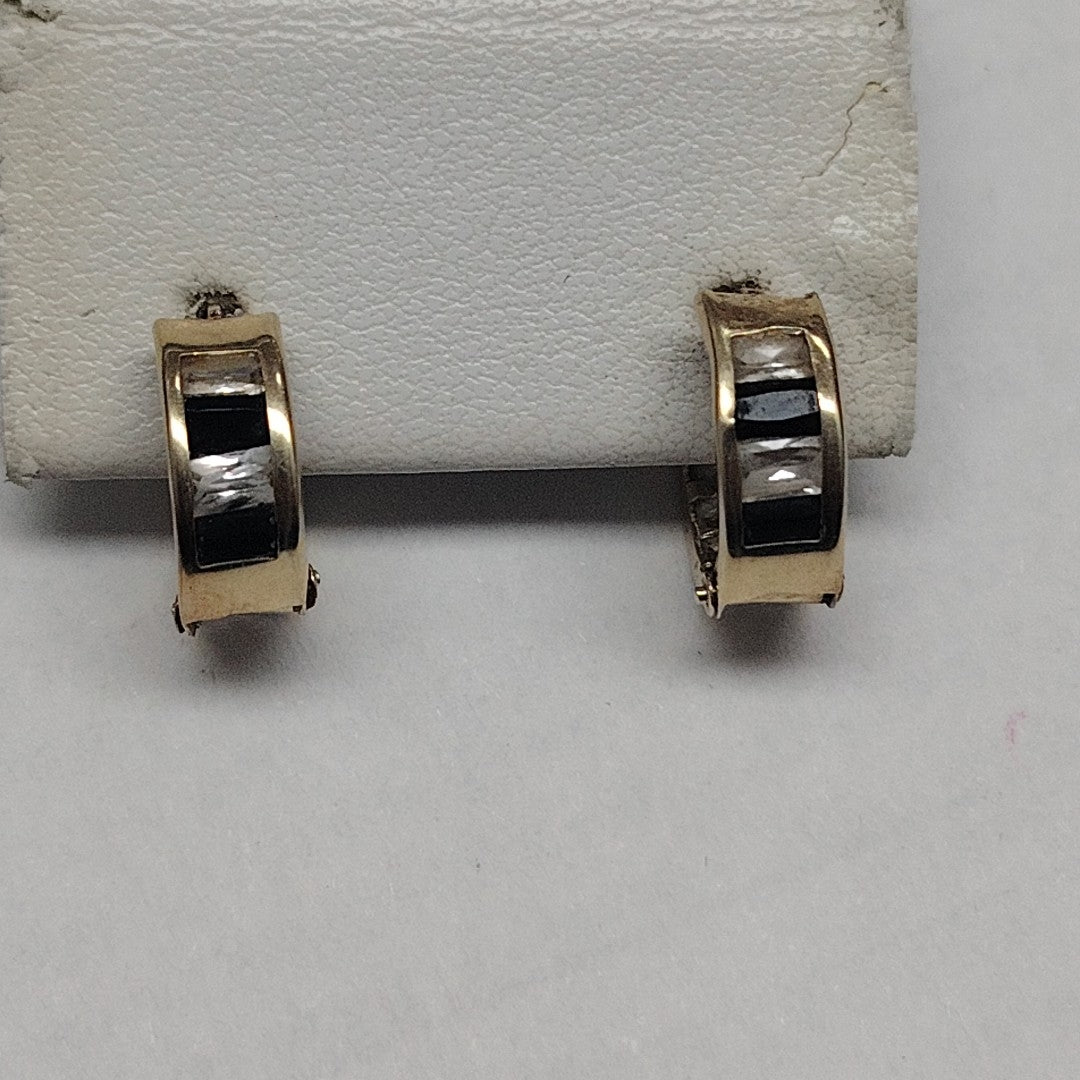 ARETES PAR ORO 14 K 1,00 GRMS (SEMINUEVO)