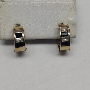 ARETES PAR ORO 14 K 1,00 GRMS (SEMINUEVO)