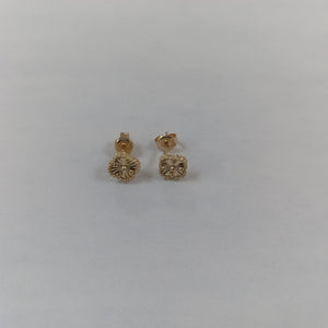 BROQUELES ORO 14K 1.6 (NUEVO)