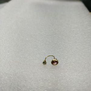 ARETES PAR ORO 10 K 0.7 GRMS (SEMINUEVO)