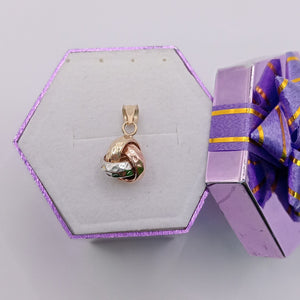 DIJE ORO COMBINADO 10 K 0,60 GRMS (SEMINUEVO)