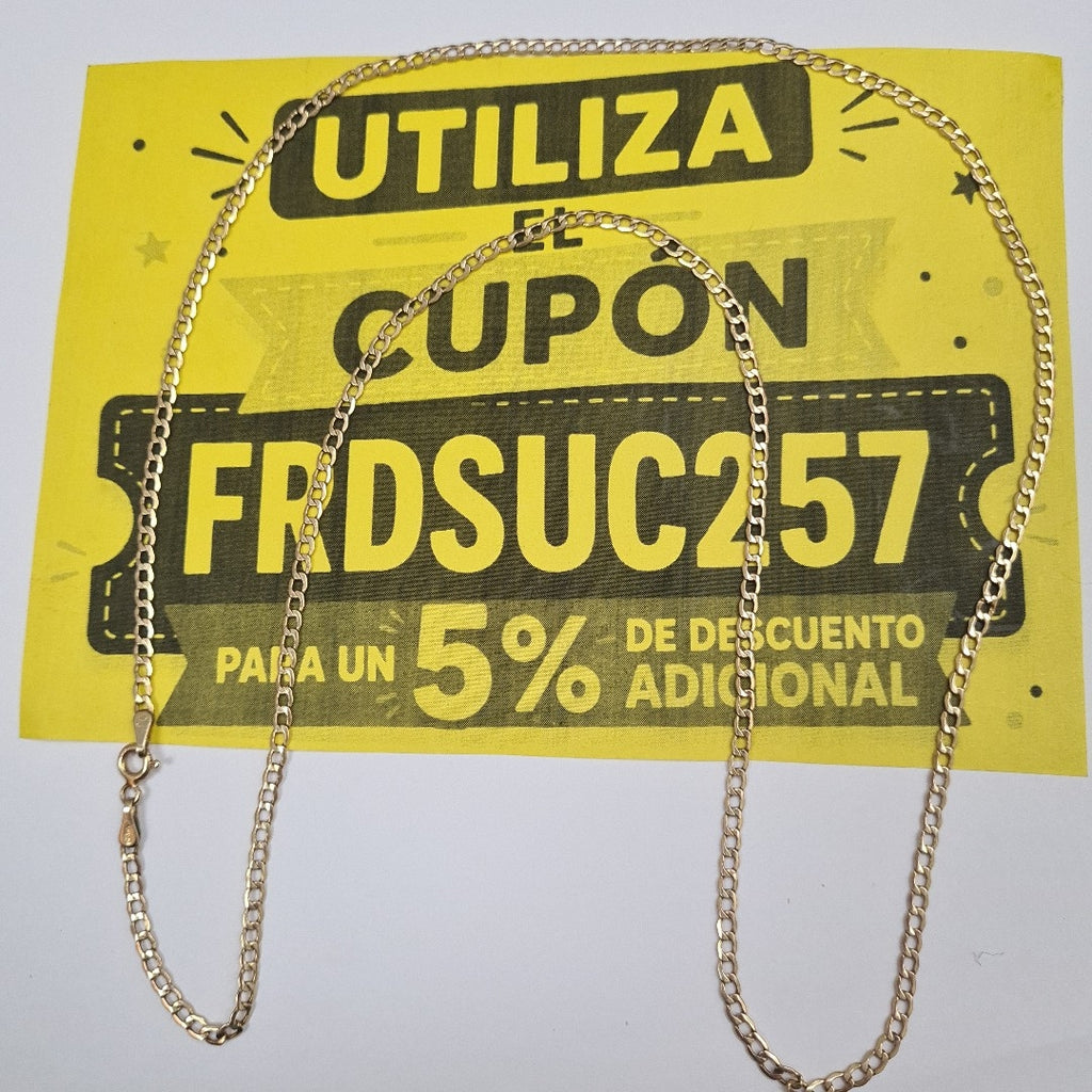 CADENA ORO 10 K 2.7 GRMS (SEMINUEVO)