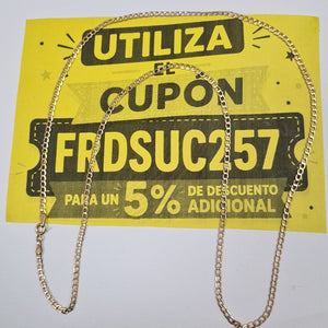CADENA ORO 10 K 2.7 GRMS (SEMINUEVO)