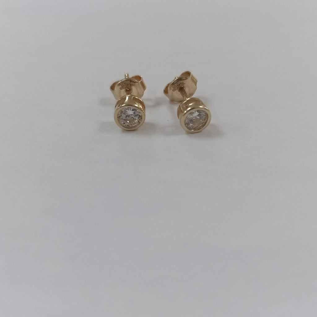 BROQUELES ORO 14K 1.2 (NUEVO)