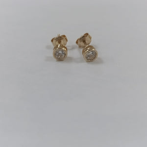 BROQUELES ORO 14K 1.2 (NUEVO)