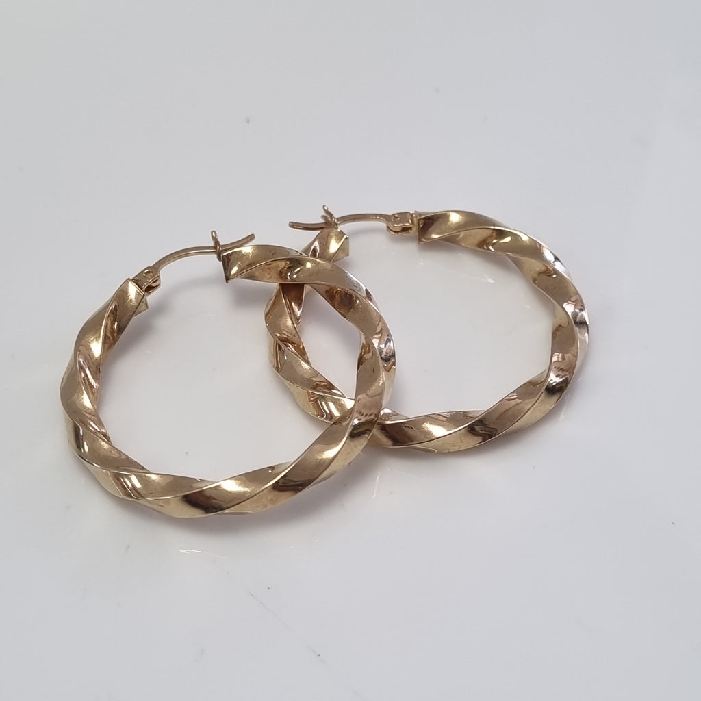 ARRACADAS PAR ORO 14 K 4.3 GRMS (SEMINUEVO)