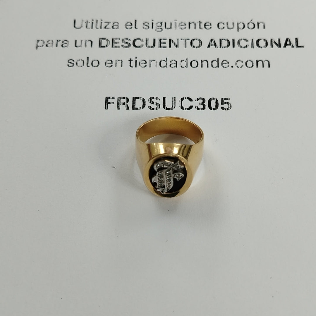 ANILLO ORO 18 K 11.9 GRMS (SEMINUEVO)