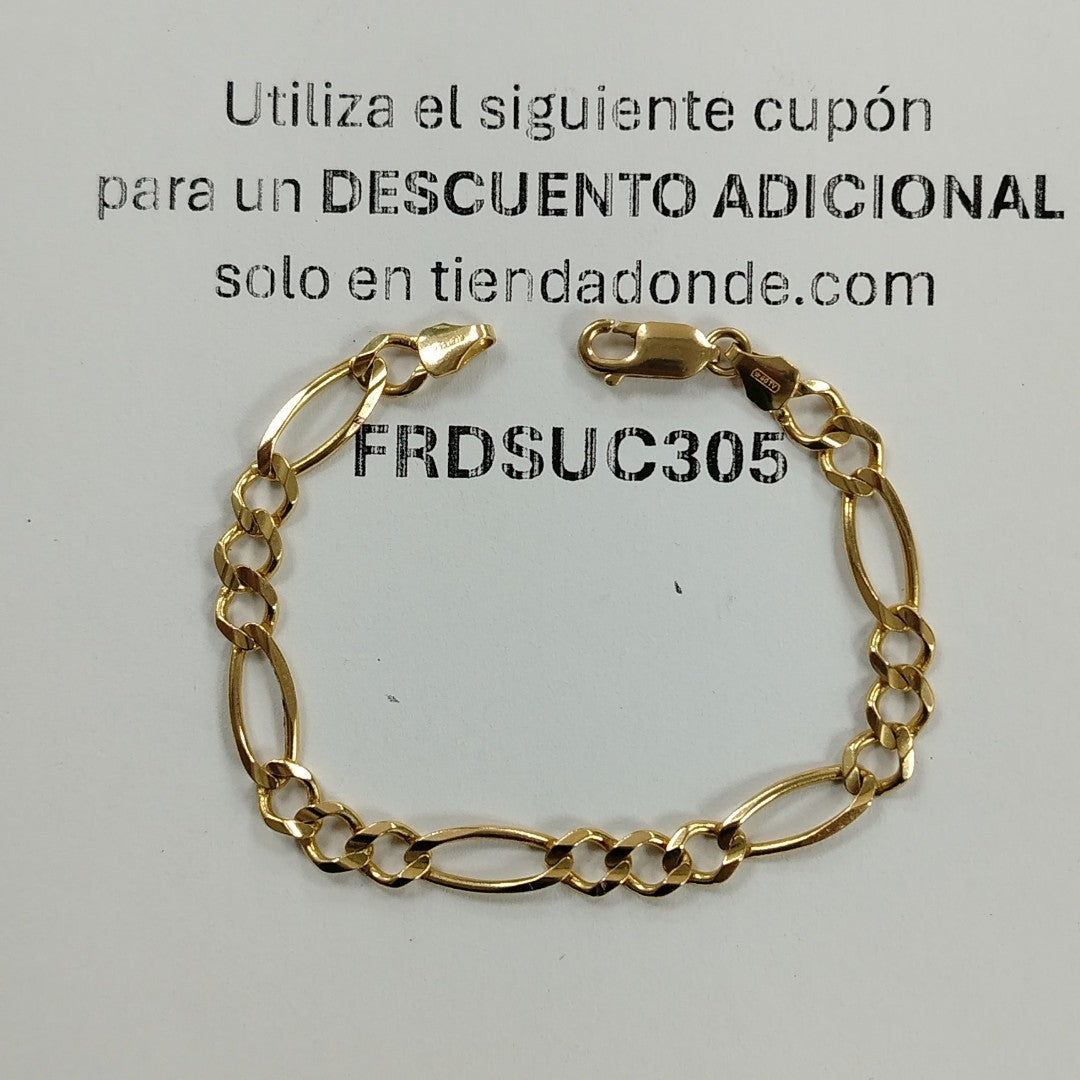 PULSERA ORO 10 K 8.3 GRMS (SEMINUEVO)