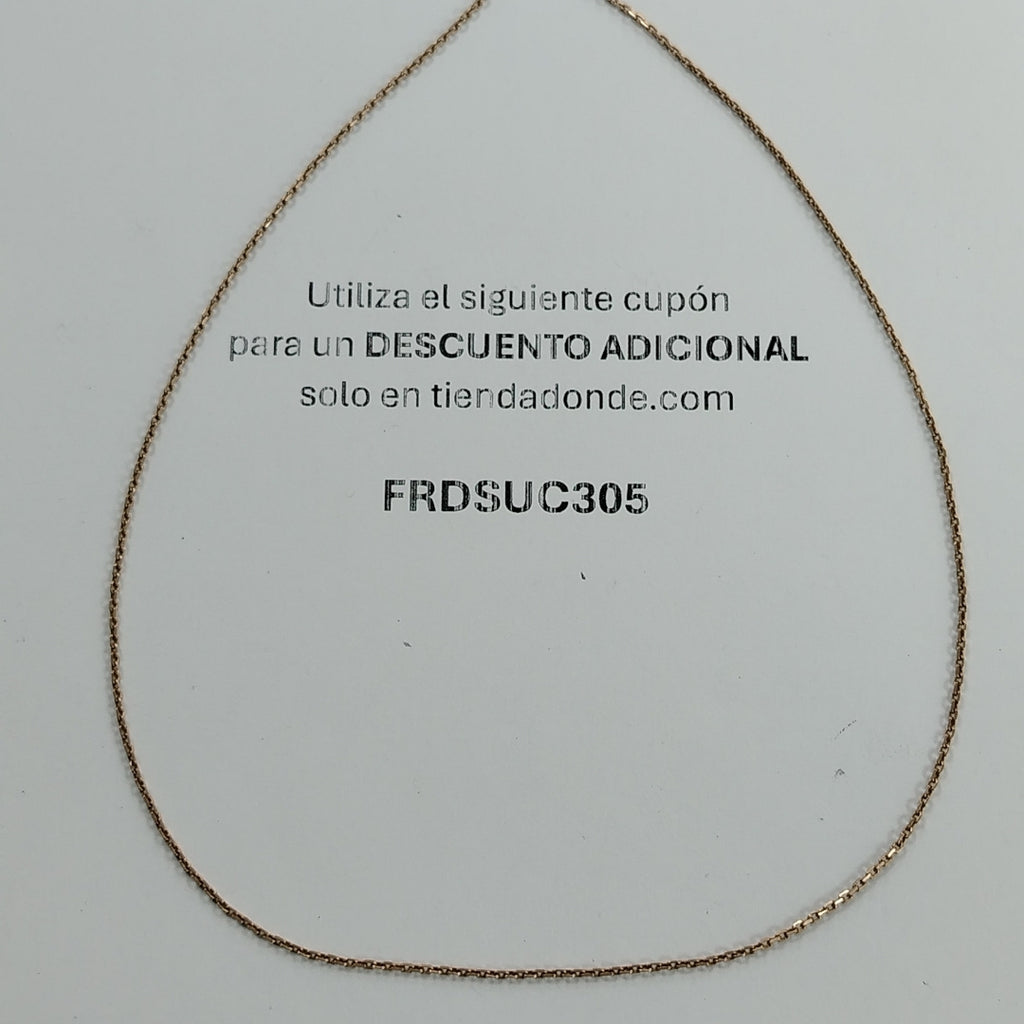 CADENA ORO 10 K 4 GRMS (SEMINUEVO)