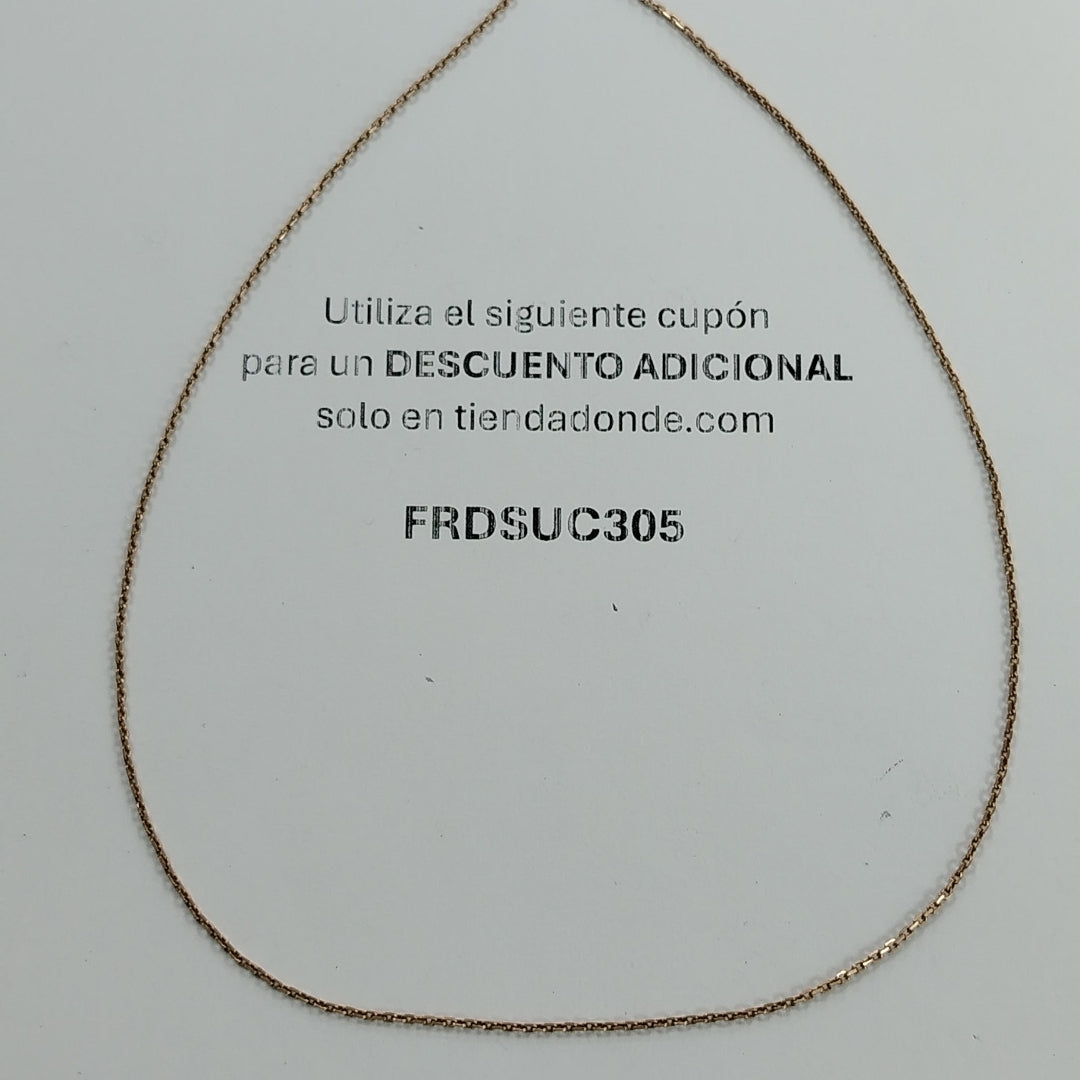 CADENA ORO 10 K 4 GRMS (SEMINUEVO)