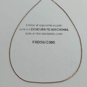 CADENA ORO 10 K 4 GRMS (SEMINUEVO)