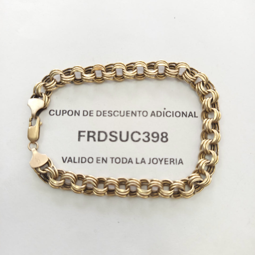 PULSERA ORO 10 K 6.8 GRMS (SEMINUEVO)