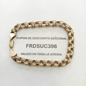 PULSERA ORO 10 K 6.8 GRMS (SEMINUEVO)