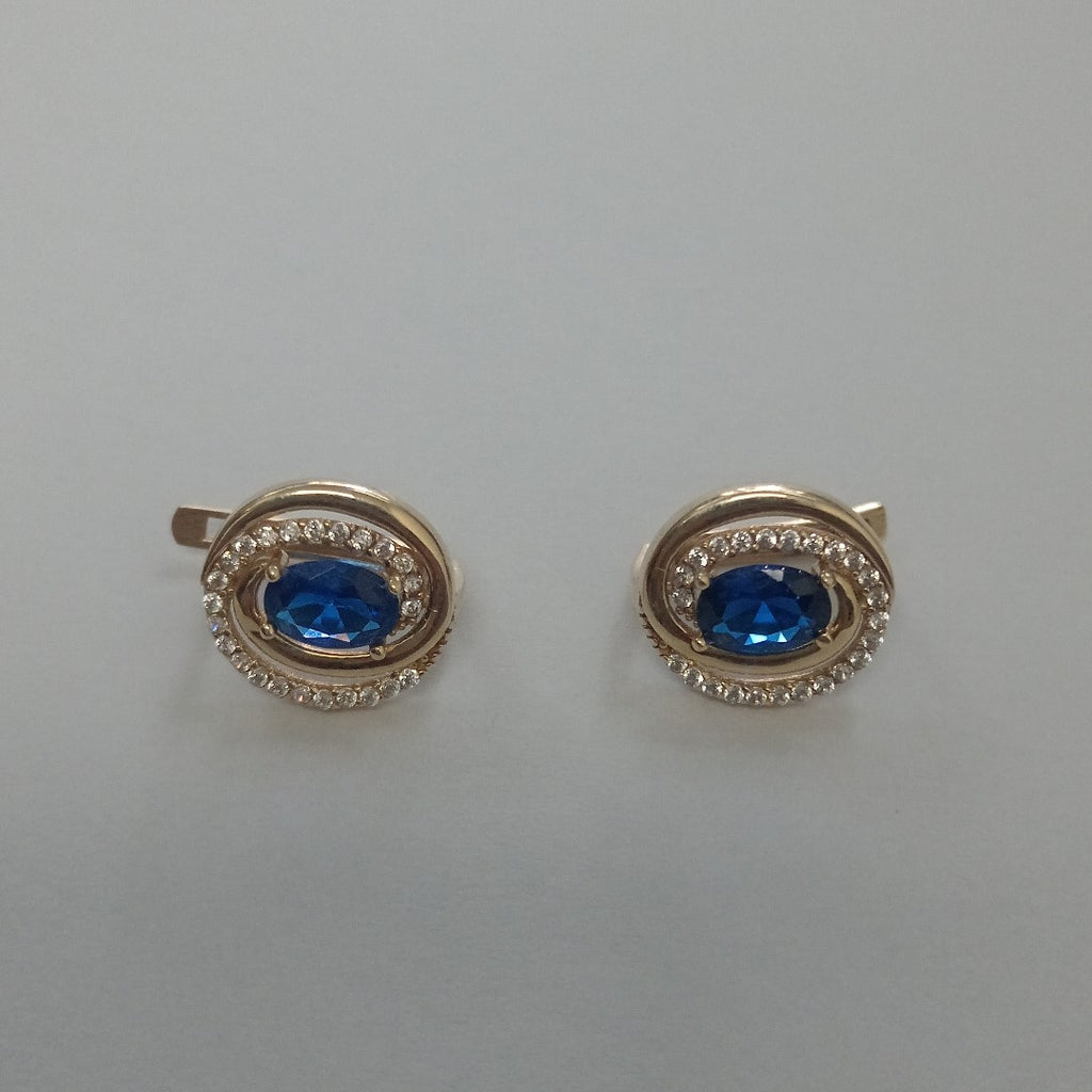ARETES PAR ORO 14 K 3.3 GRMS (SEMINUEVO)