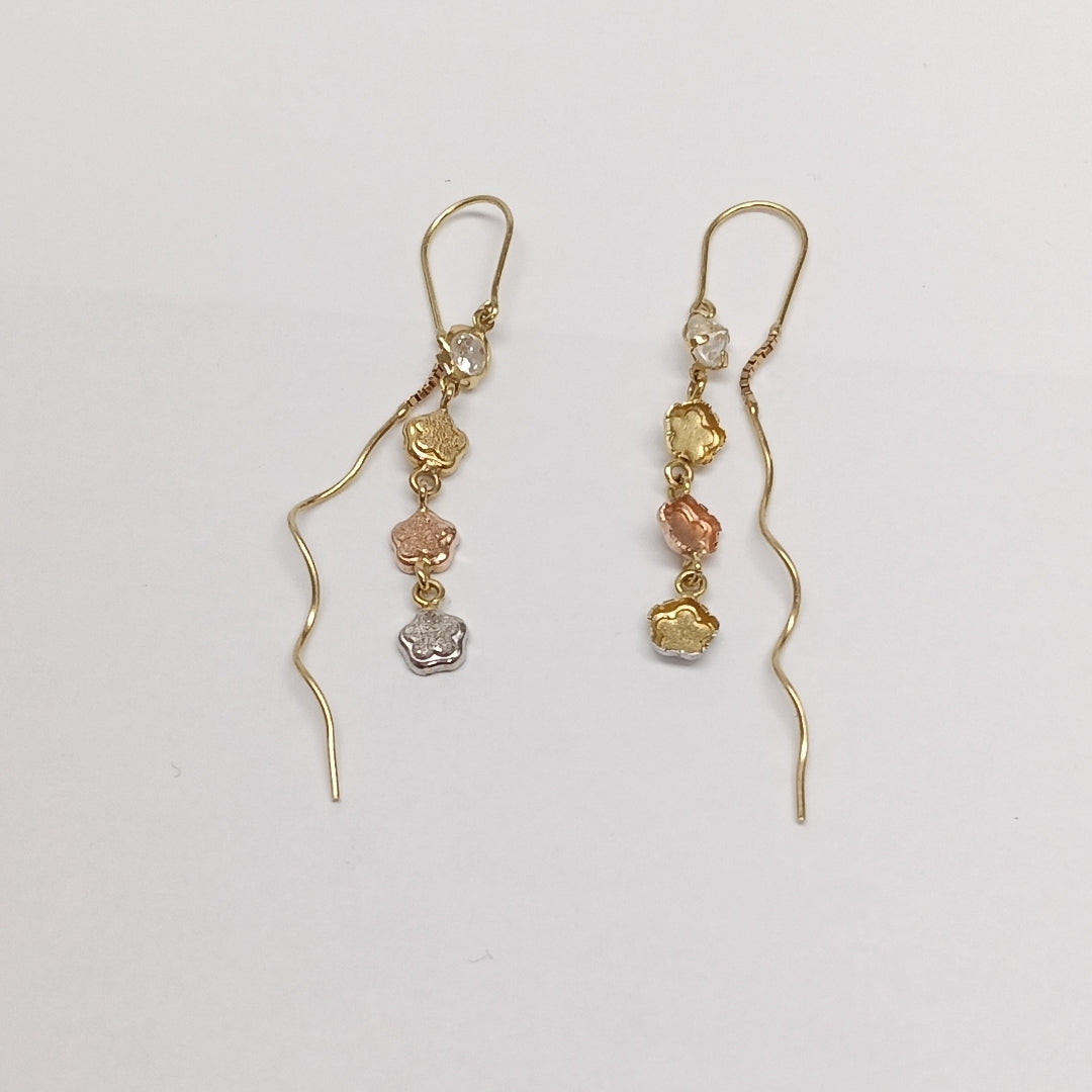 ARETES PAR ORO 10 K 1.4 GRMS (SEMINUEVO)