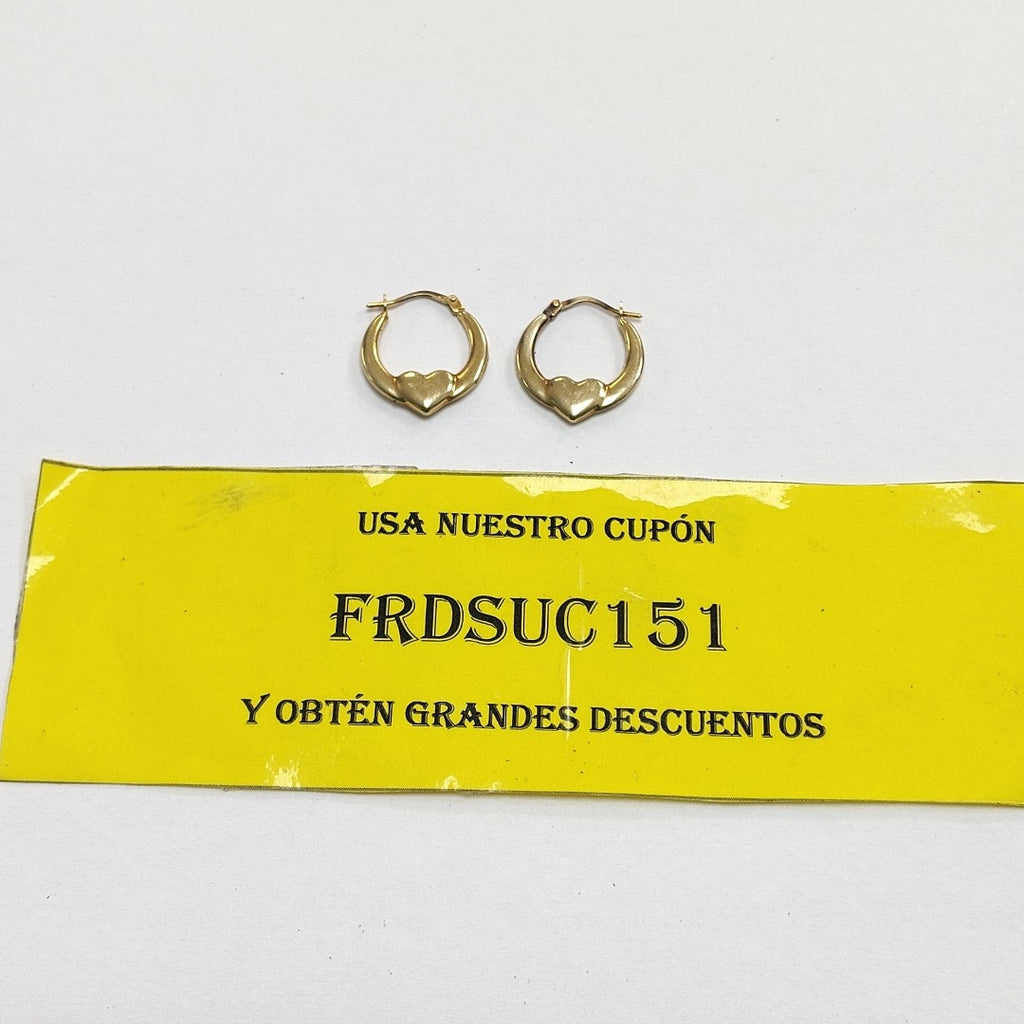 ARRACADAS PAR ORO 10 K 0.8 GRMS (SEMINUEVO)