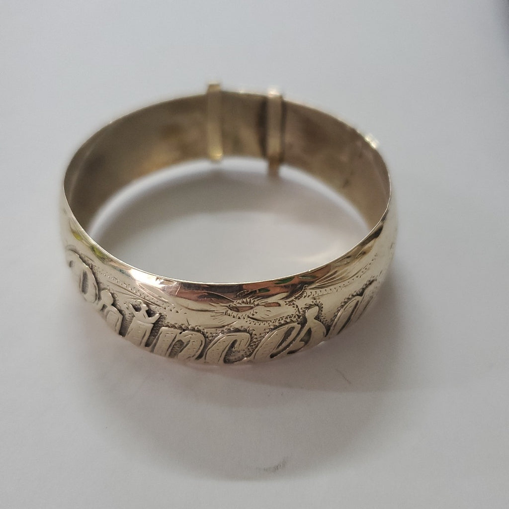 PULSERA RIGIDA ORO 8 K 19.2 GRMS (SEMINUEVO)