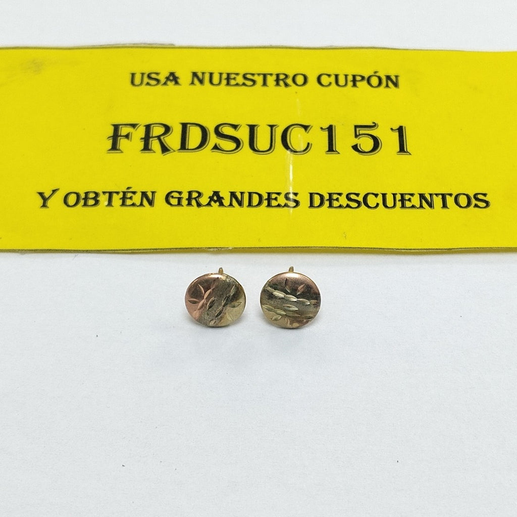 BROQUELES PAR ORO 10 K 0.6 GRMS (SEMINUEVO)