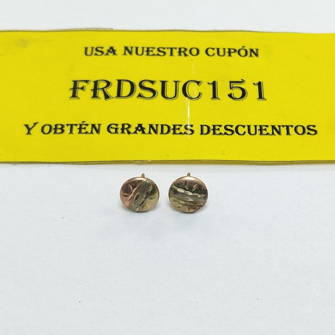 BROQUELES PAR ORO 10 K 0.6 GRMS (SEMINUEVO)