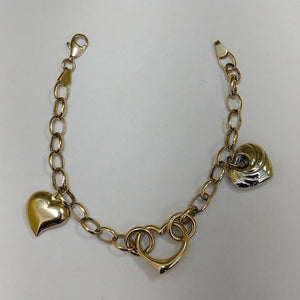 PULSERAS DAMA ORO 14K 5.9 (NUEVO)
