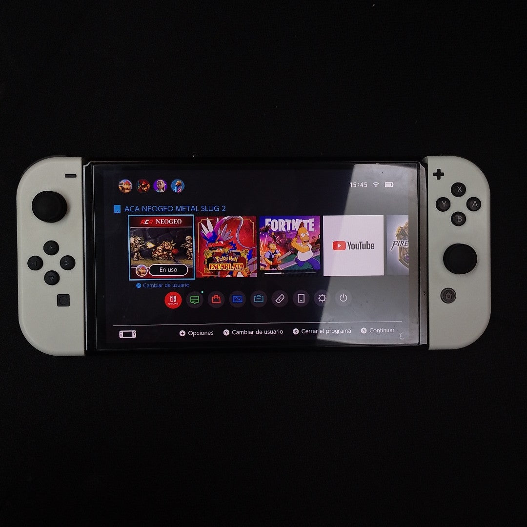 CONSOLA DE VIDEOJUEGO NINTENDO SWITCH OLED 64 GB (SEMINUEVO)