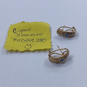 ARETES PAR ORO 14 K 5,10 GRMS (SEMINUEVO)