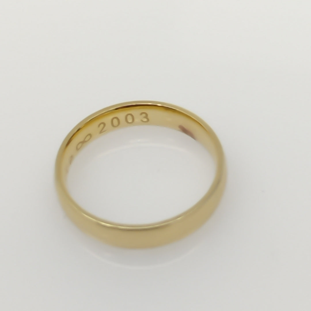 ARGOLLA ORO 14 K 2.7 GRMS (SEMINUEVO)