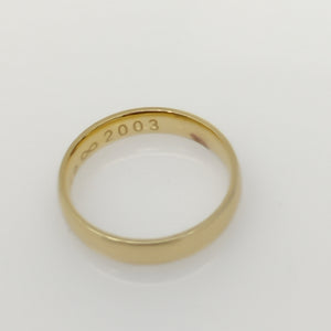 ARGOLLA ORO 14 K 2.7 GRMS (SEMINUEVO)