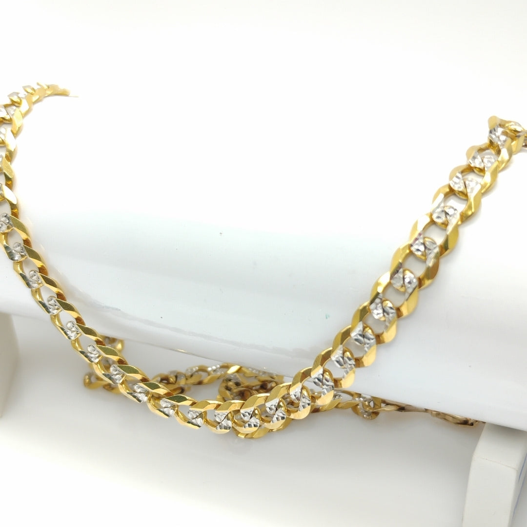 CADENA ORO,RODIADO 10 K 37,00 GRMS (SEMINUEVO)