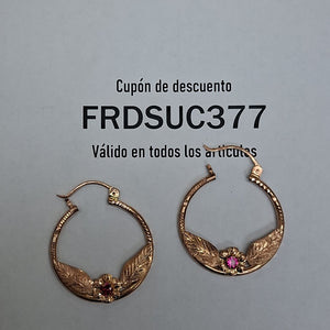 ARRACADAS PAR ORO 10 K 5.2 GRMS (SEMINUEVO)