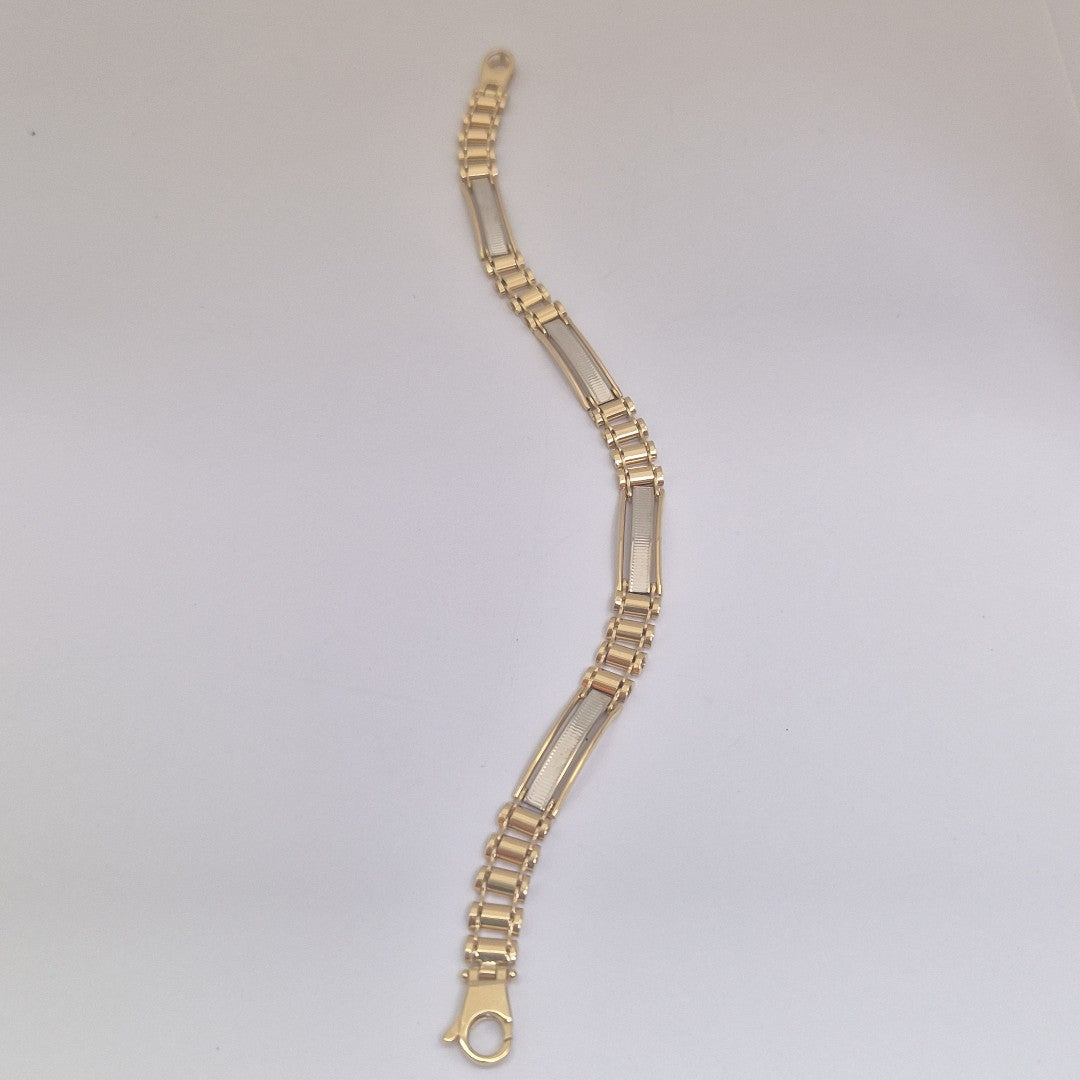 PULSERAS CABALLERO ORO 14K 11.2 (NUEVO)