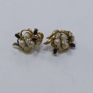 ARETES PAR ORO 14 K 4,70 GRMS (SEMINUEVO)