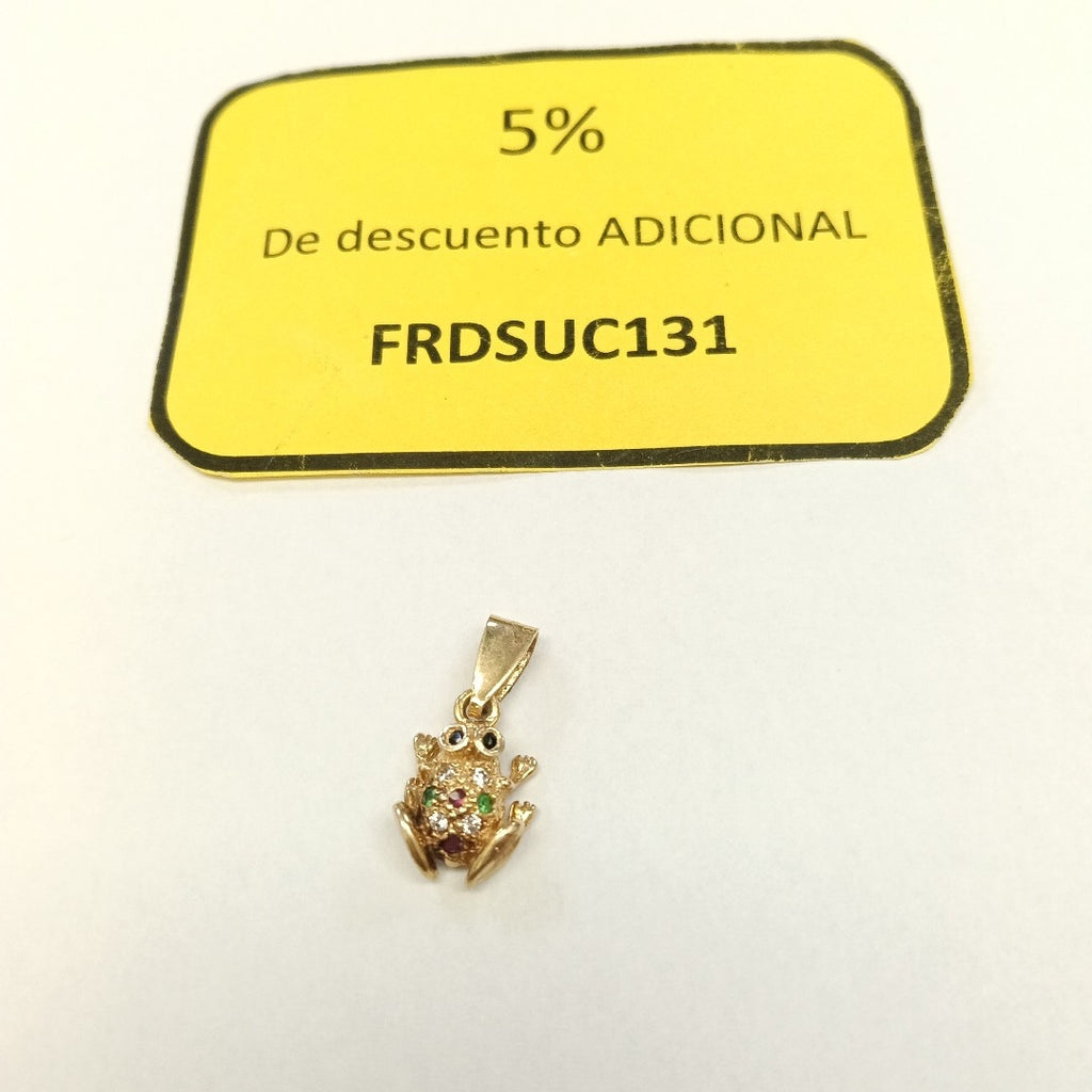 DIJE ORO 14 K 1.8 GRMS (SEMINUEVO)