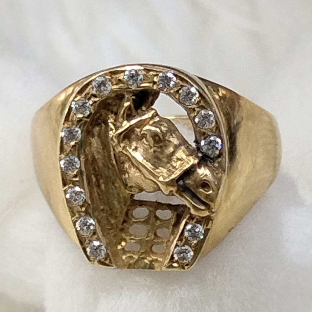 ANILLO ORO 14 K 8.3 GRMS (SEMINUEVO)