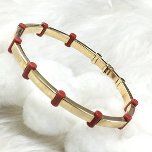 PULSERA RIGIDA ORO 14 K 10.1 GRMS (SEMINUEVO)