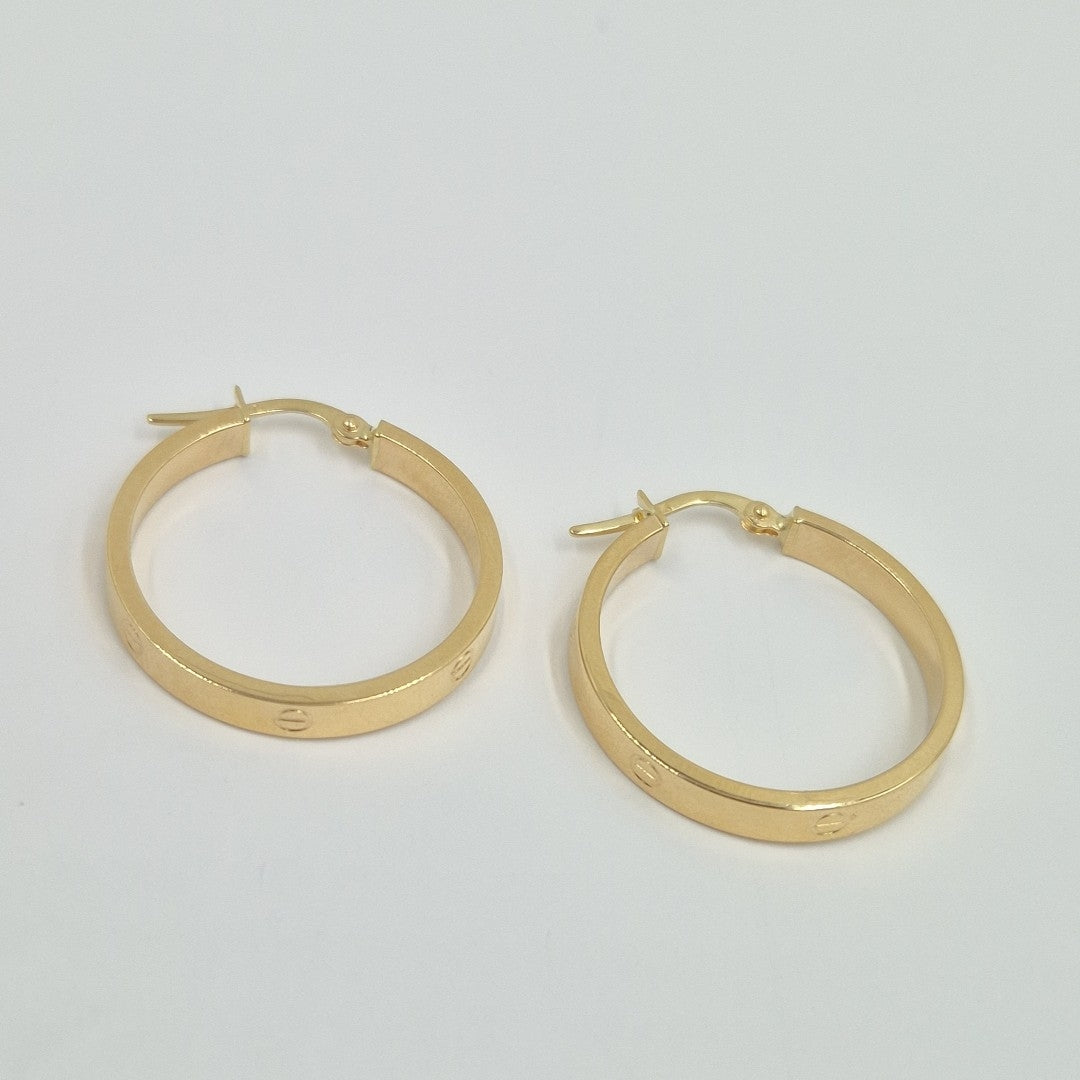 ARRACADAS ORO 14K 1.9 (NUEVO)