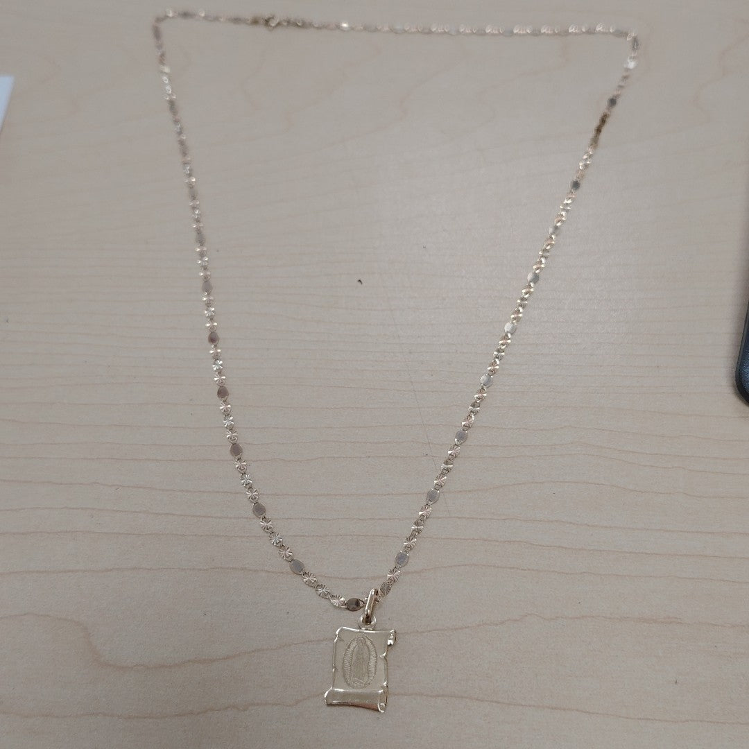 CADENA, DIJE ORO 14 K 3.9 GRMS (SEMINUEVO)
