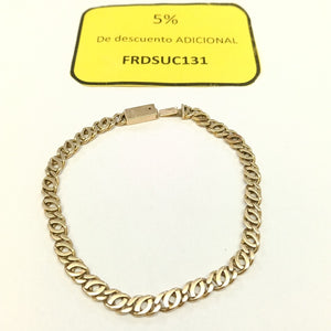 PULSERA ORO 14 K 12,40 GRMS (SEMINUEVO)