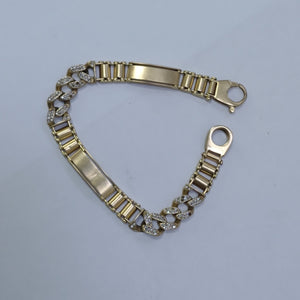 PULSERA ORO 10 K 13,30 GRMS (SEMINUEVO)