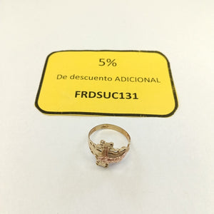 ANILLITO ORO, ORO COMBINADO 10 K 2.5 GRMS (SEMINUEVO)