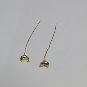 ARETES PAR ORO 14 K 1,20 GRMS (SEMINUEVO)