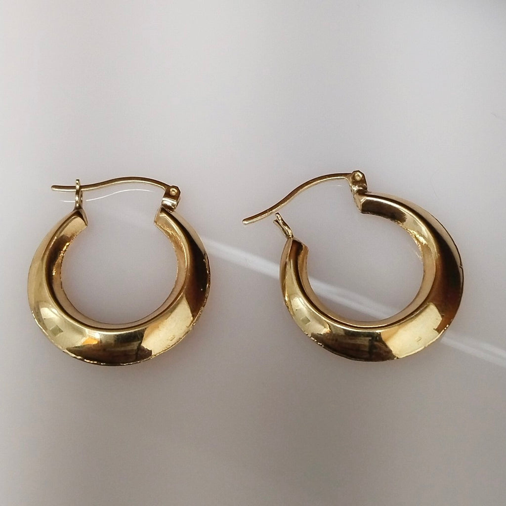 ARRACADAS PAR ORO 10 K 3.2 GRMS (SEMINUEVO)