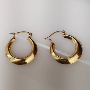 ARRACADAS PAR ORO 10 K 3.2 GRMS (SEMINUEVO)
