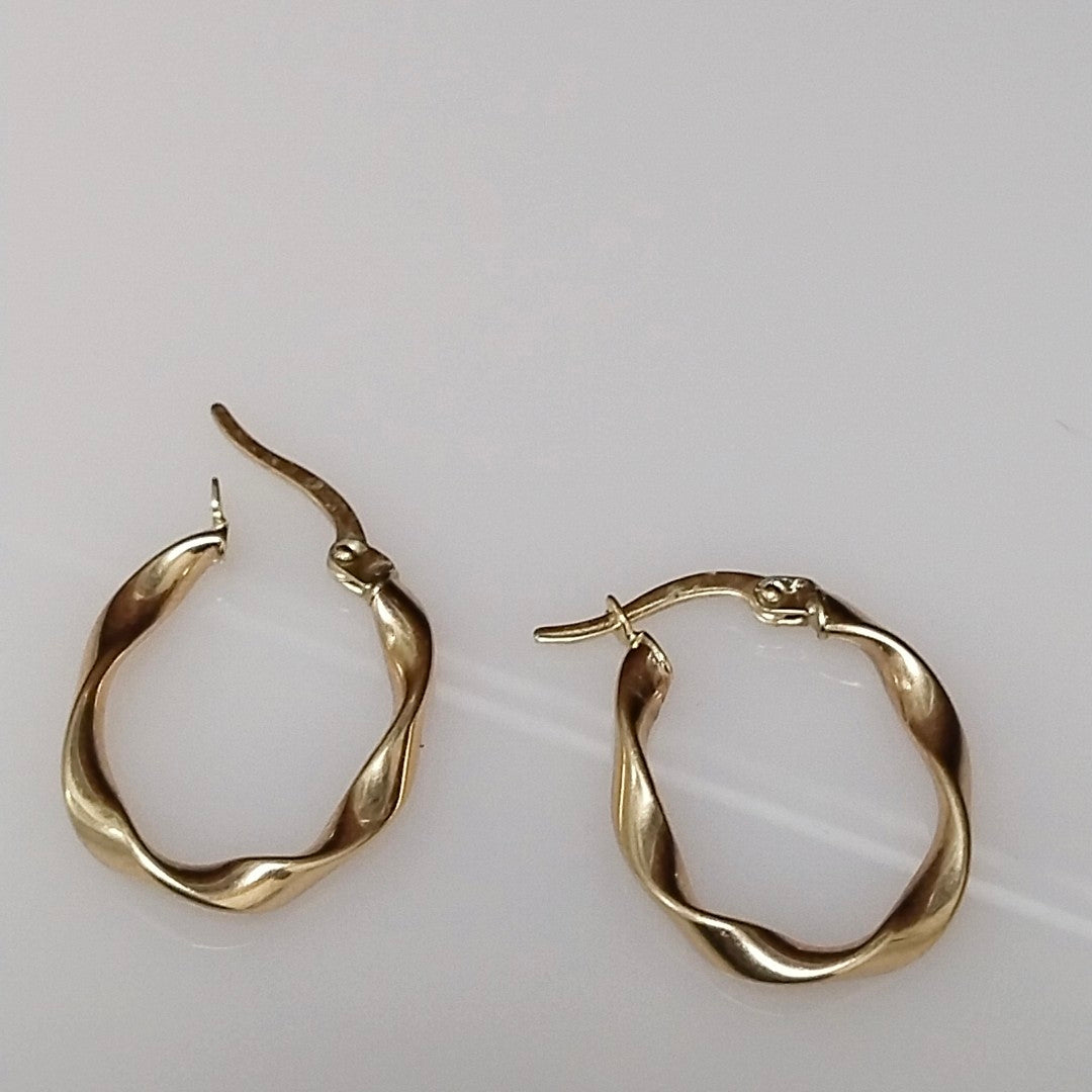 ARRACADAS PAR ORO 10 K 1,10 GRMS (SEMINUEVO)