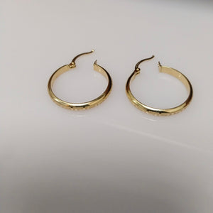 ARRACADAS PAR ORO 10 K 1.7 GRMS (SEMINUEVO)