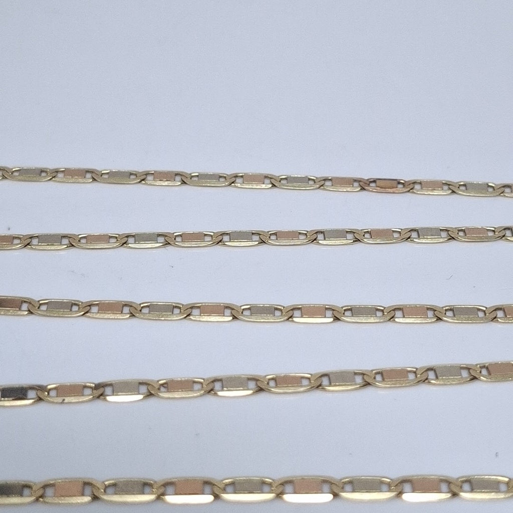 CADENA ORO COMBINADO 14 K 11.3 GRMS (SEMINUEVO)