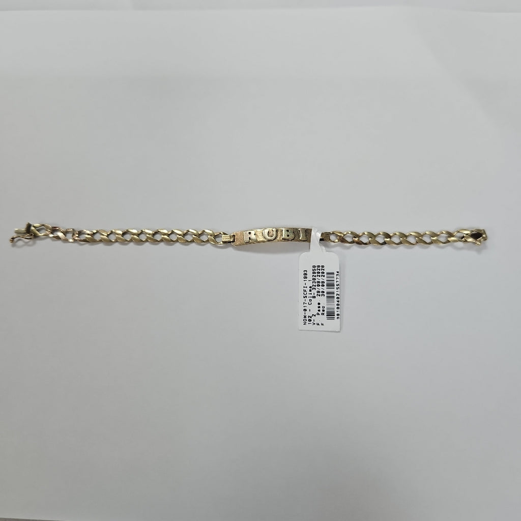 ESCLAVA ORO 10 K 5.9 GRMS (SEMINUEVO)