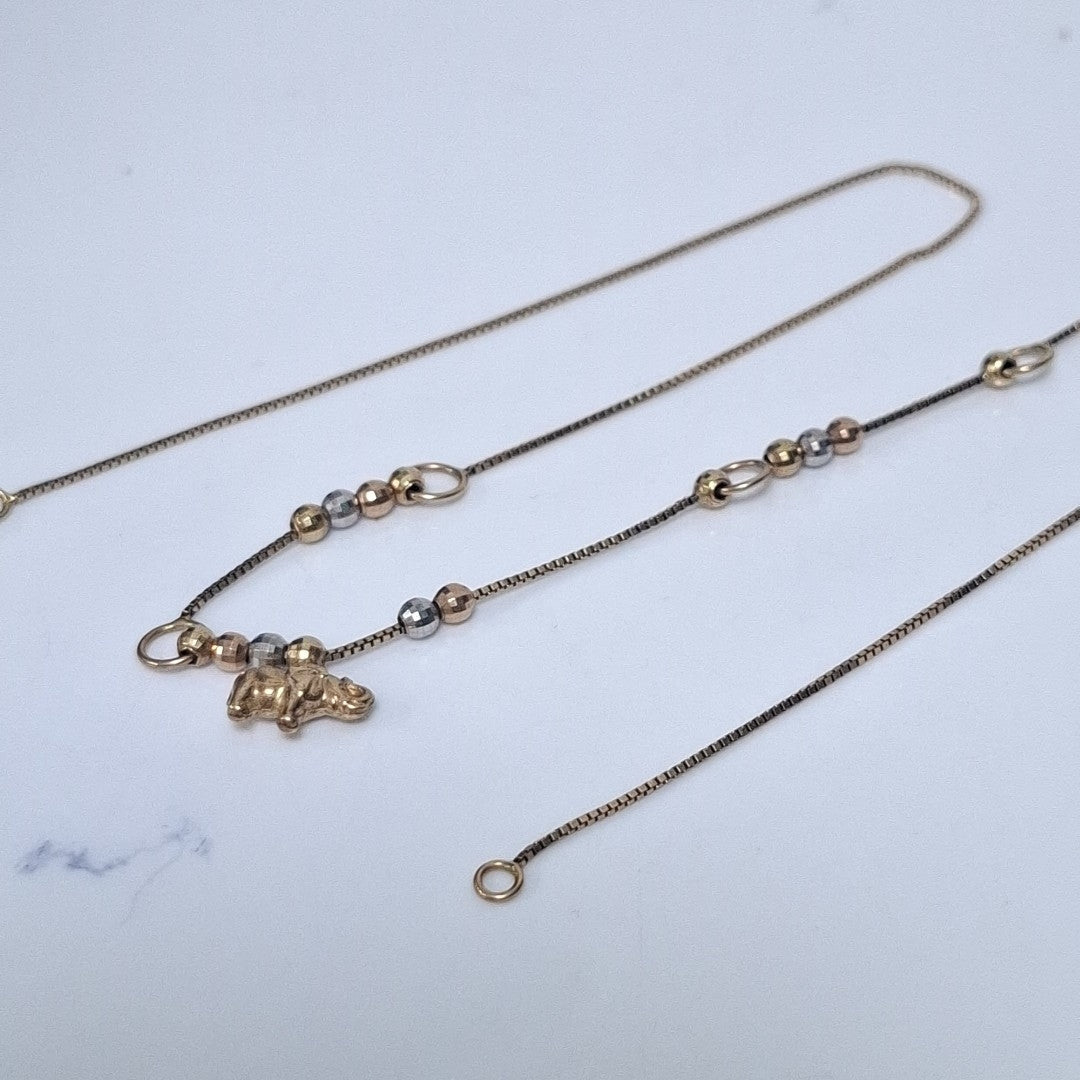 CADENA ORO 14 K 3,10 GRMS (SEMINUEVO)